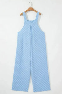 Checkered Pocketed Wide Leg Overalls - Update AvenueTrendsi1001004625323601001004625323609d1cdcbe - f18e - 4062 - 84a9 - cd83a405b767 - MaxLight Blue