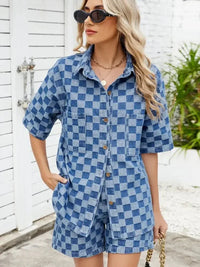 Checkered Shirt and Shorts Denim Set - Update AvenueTrendsi100100260911308100100260911308b6575b08 - cb63 - 433a - 93e3 - 6394bcf4cbc6 - MaxMedium