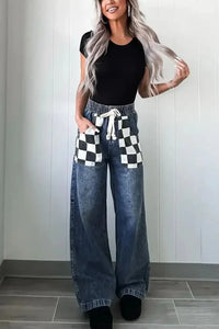 Checkered Wide Leg Jeans - Update AvenueTrendsi10010078780116310010078780116332f4fa8e - d9c1 - 4941 - 88a3 - 1dd9cdd913a6 - MaxMedium