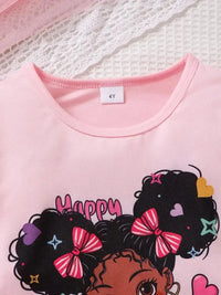 Children's Cartoon Graphic Top and Pants Set - Update AvenueKidsTrendsi1003001953014851003001953014853b31f400 - d9ef - 4786 - 82f6 - b967a9a08825 - MaxBlush Pink