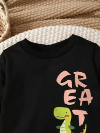 Children's Dinosaur Graphic Sweatshirt and Pants Set - Update AvenueKidsTrendsi100300847011108100300847011108d4fdd533 - 9ca8 - 439a - 81cc - 38b5136b699c - MaxBlack