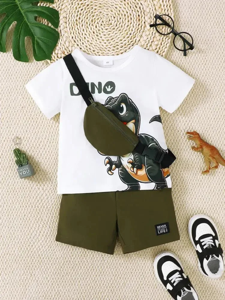 Children's Dinosaur Round Neck Top and Pants Set with Crossbody Bag - Update AvenueKidsTrendsi10030011104134310030011104134301b6c6c6 - ab5e - 485e - 8732 - ad825f530822 - Max - OriginWhite