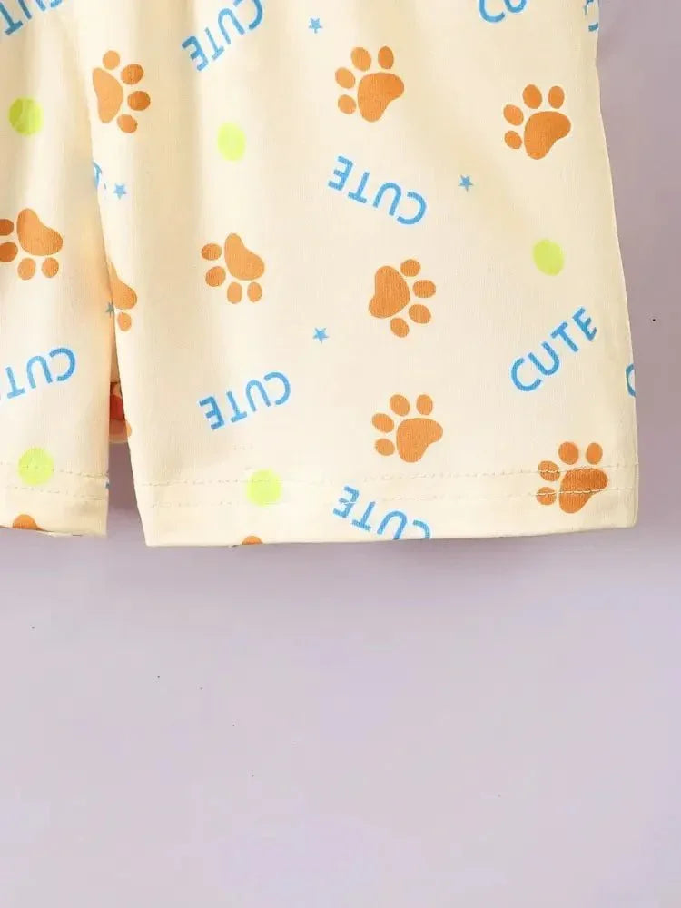 Children's Dog Short Sleeve Hoodie and Shorts Set - Update AvenueKidsTrendsi1003002946513411003002946513411ec86c25 - caec - 4da5 - 970c - 375f5c67bb95 - Max - OriginPastel Yellow