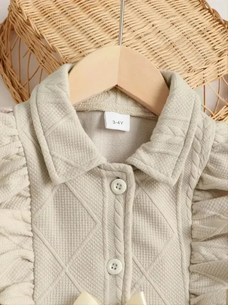 Children's Ruffled Bow Collared Neck Dress - Update AvenueKidsTrendsi100300719631011100300719631011724468cf - aec7 - 48bc - a10b - 81a1694e1f2f - MaxBeige