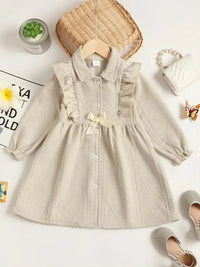 Children's Ruffled Bow Collared Neck Dress - Update AvenueKidsTrendsi10030071963101110030071963101175848fed - ee34 - 4fa4 - b6dc - 42cf62ee57fc - MaxBeige