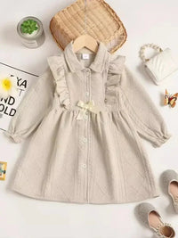 Children's Ruffled Bow Collared Neck Dress - Update AvenueKidsTrendsi100300719631011100300719631011a7b99d2a - 32c2 - 4408 - 985f - 5bfc5f5b43b6 - MaxBeige