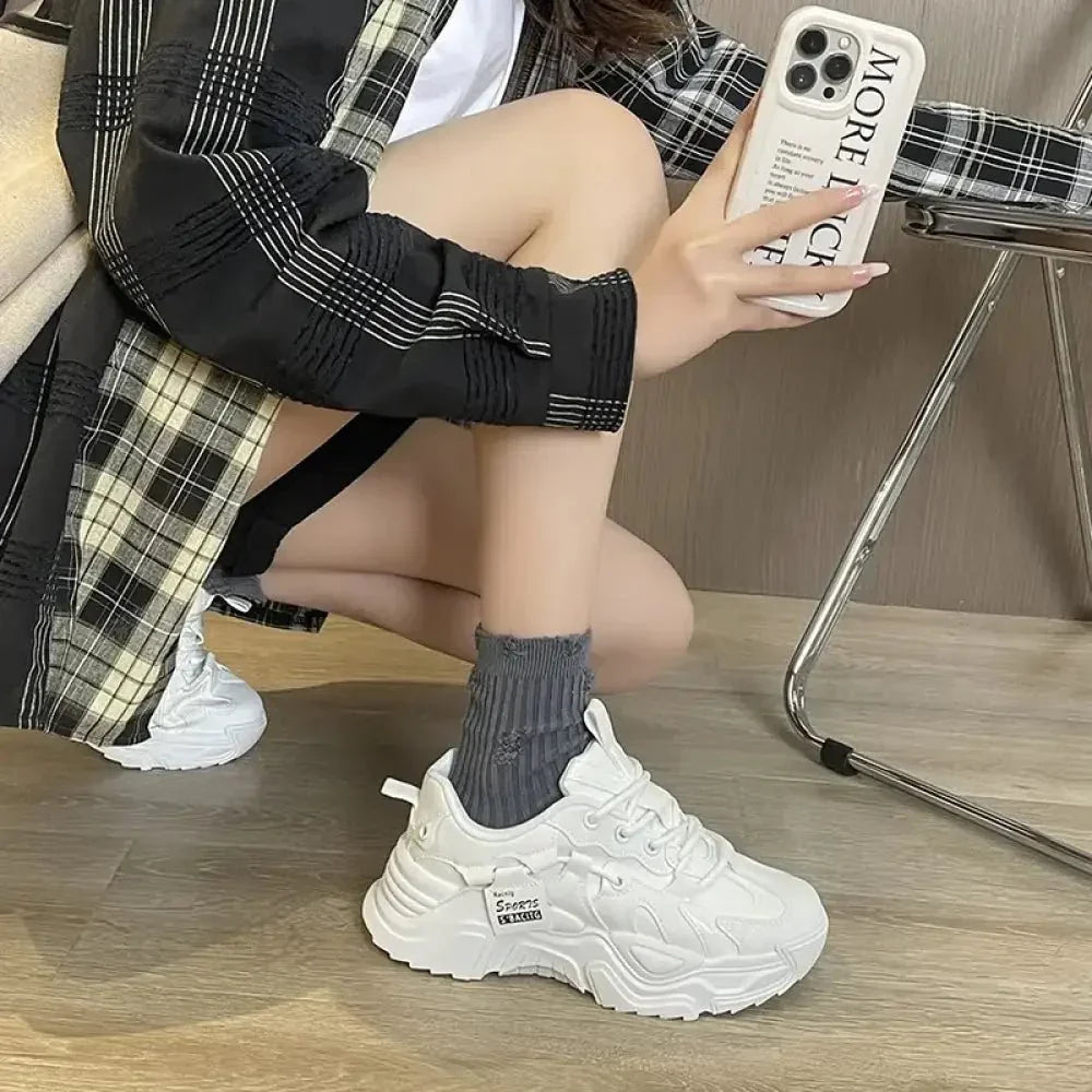 Chunky Platform Athletic - Update AvenueTrendsi100600545701066100600545701066Chunky Platform AthleticWhite