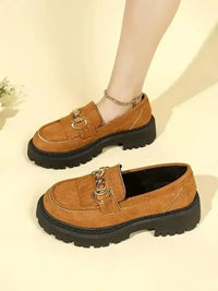 Chunky Platform Chain Detail Loafers - Update AvenueTrendsi100600457603580100600457603580Chunky Platform Chain Detail LoafersBrown