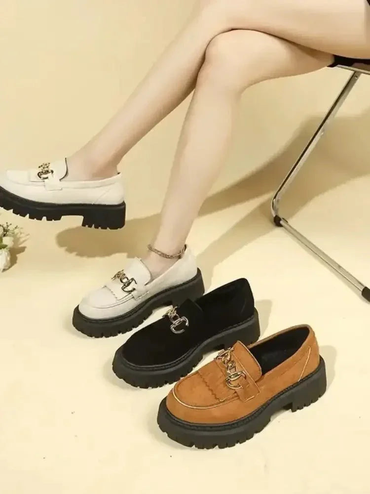 Chunky Platform Chain Detail Loafers - Update AvenueTrendsi100600457603580100600457603580Chunky Platform Chain Detail LoafersBrown