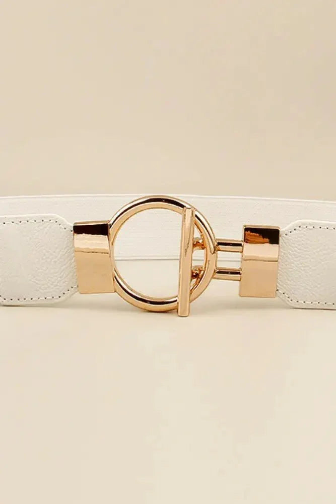 Circle Shape Buckle Zinc Alloy Buckle PU Leather Belt - Update AvenueTrendsi101300615368209101300615368209Circle Shape Buckle Zinc Alloy Buckle PU Leather BeltWhite
