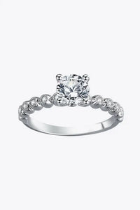 Classic 4 - Prong Moissanite Ring - Update AvenueRingTrendsi100100653675280100100653675280Classic 4 - Prong Moissanite RingSilver