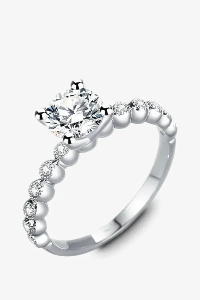 Classic 4 - Prong Moissanite Ring - Update AvenueRingTrendsi100100653675280100100653675280Classic 4 - Prong Moissanite RingSilver