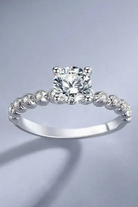 Classic 4 - Prong Moissanite Ring - Update AvenueRingTrendsi100100653675280100100653675280Classic 4 - Prong Moissanite RingSilver