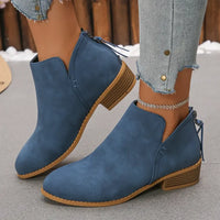 Classic Block Heel Ankle Boots