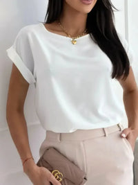 Classic Rolled Sleeve T-Shirt - Update AvenueT-ShirtsTrendsi1001009233863661001009233863665b74b000 - 65c3 - 4697 - 8ca6 - 0d6777f65ed4 - Max - OriginWhite