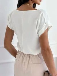 Classic Rolled Sleeve T-Shirt - Update AvenueT-ShirtsTrendsi100100923386366100100923386366e550851e - 2f7c - 4251 - 8fc5 - 7ea845ed5de3 - Max - OriginWhite