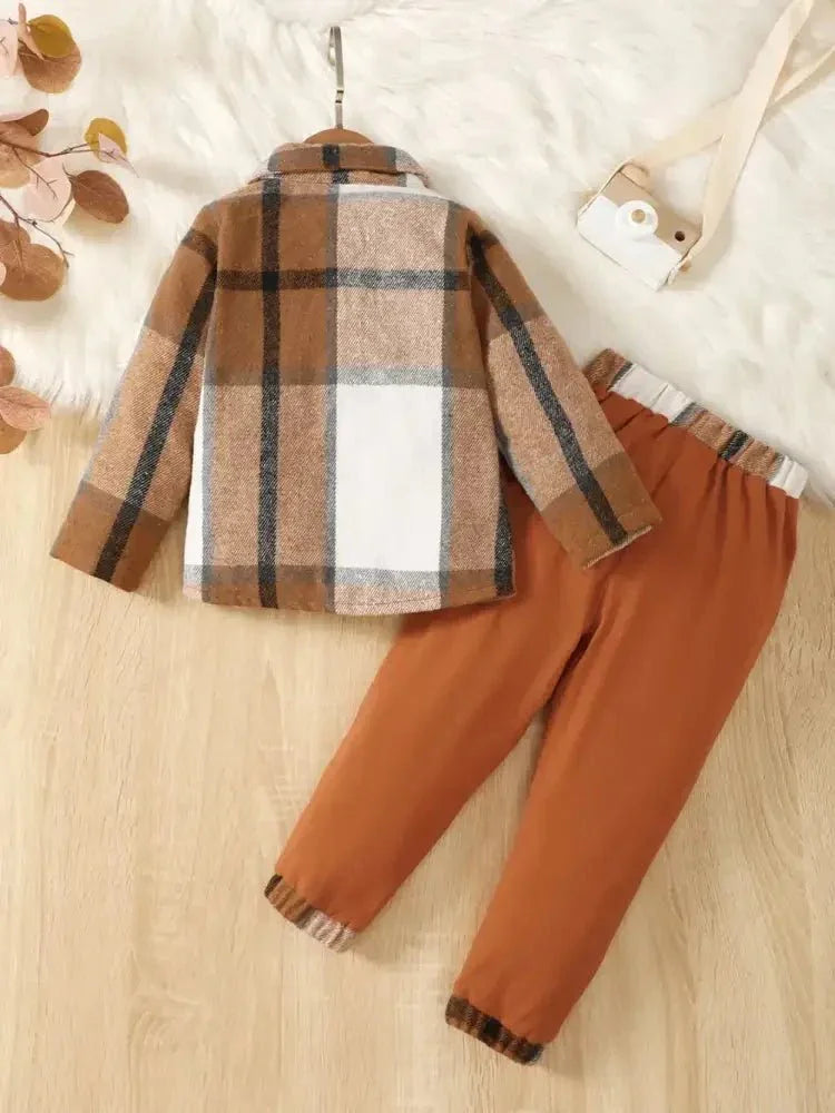 Color Block Button Up Top and Pants Set - Update AvenueKidsTrendsi100300046821630100300046821630fd7aa265 - c911 - 4d6c - bd72 - 9984c3134f67 - MaxOchre