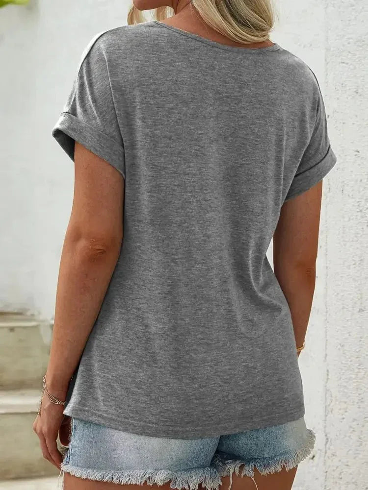 Color Block Casual T-Shirt - Update AvenueT-ShirtsTrendsi1001005477854541001005477854543450e91c - e39c - 4e49 - 8d63 - ad73b6afaa9a - Max - OriginGray