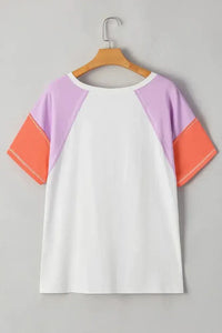 Color Block Patchwork V Neck Exposed Seam High Low T Shirt - Update AvenueT-ShirtsTrendsi10010077898096010010077898096050e2e993 - c6bd - 441d - b20e - f716ad6022fb - Max - OriginWhite