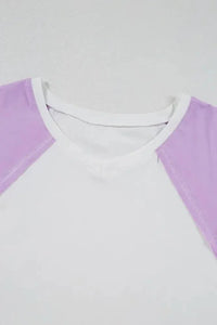 Color Block Patchwork V Neck Exposed Seam High Low T Shirt - Update AvenueT-ShirtsTrendsi10010077898096010010077898096003f2f3ff - edd5 - 4725 - b33f - 4defca7c1094 - Max - OriginWhite
