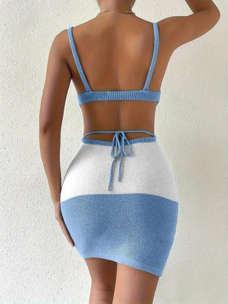 Color Block Scoop Neck Cover Up Dress - Update AvenueTrendsi100100933598760100100933598760b2ea2a8f - 83e4 - 4b5d - bffa - 5c07dfb7372a - MaxLight Blue