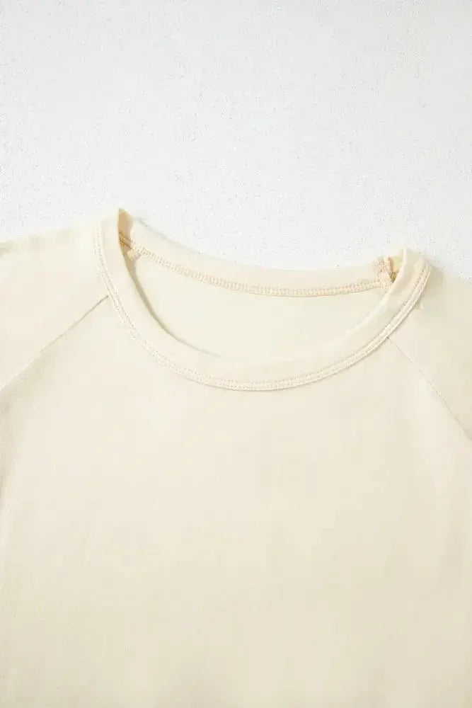 Color Block Stitched Sleeve Loose T Shirt - Update AvenueT-ShirtsTrendsi1001004918090921001004918090922750b89e - 56e9 - 42ba - 91c6 - 71afc13b6dee - Max - OriginCream