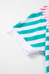 Color Block Striped Batwing Sleeve T-Shirt - Update AvenueT-ShirtsTrendsi100100883871229100100883871229ea892a0c - fef3 - 40c3 - 9a4c - 0d8aeacc0975 - Max - OriginPink
