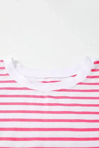 Color Block Striped Batwing Sleeve T-Shirt - Update AvenueT-ShirtsTrendsi100100883871229100100883871229163a90de - ab36 - 4795 - bc63 - 1d463c8c52e0 - Max - OriginPink