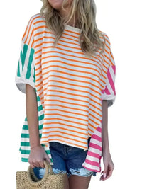 Colorful Striped Oversized T-Shirt - Update AvenueT-ShirtsTrendsi100100914019938100100914019938797572ff - a005 - 493f - b49d - 55ae7bc015e2 - Max - OriginOrange