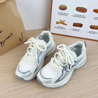 Contrast Letter Lace Up Athletic Shoes - Update AvenueTrendsi100600299171799100600299171799Contrast Letter Lace Up Athletic ShoesLight Gray