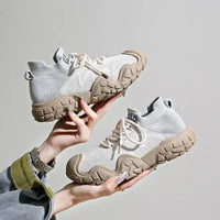 Contrast Mesh Platform Athletic - Update AvenueTrendsi100600424331357100600424331357Contrast Mesh Platform AthleticKhaki