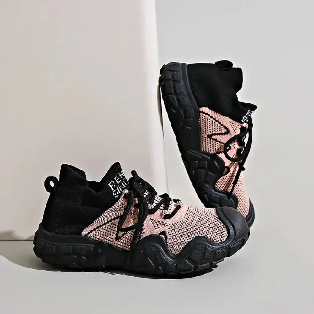 Contrast Mesh Platform Athletic - Update AvenueTrendsi100600424331424100600424331424Contrast Mesh Platform AthleticDusty Pink
