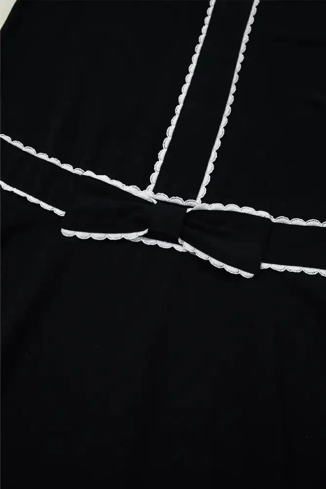 Contrast Scallop Trim Bow Detail Short Sleeve Shift Dress - Update AvenueEffortless Elegance: DressesTrendsi10010082382813410010082382813408bdaba9 - f9a2 - 4b60 - 9513 - b4736b992c31 - Max - OriginBlack