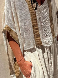 Contrast Scoop Neck Knit Cover Up - Update AvenueFestival VibesTrendsi10010058347383910010058347383917d4d2c6 - 9b6a - 473c - a686 - dac6ef7296ed - MaxBeige