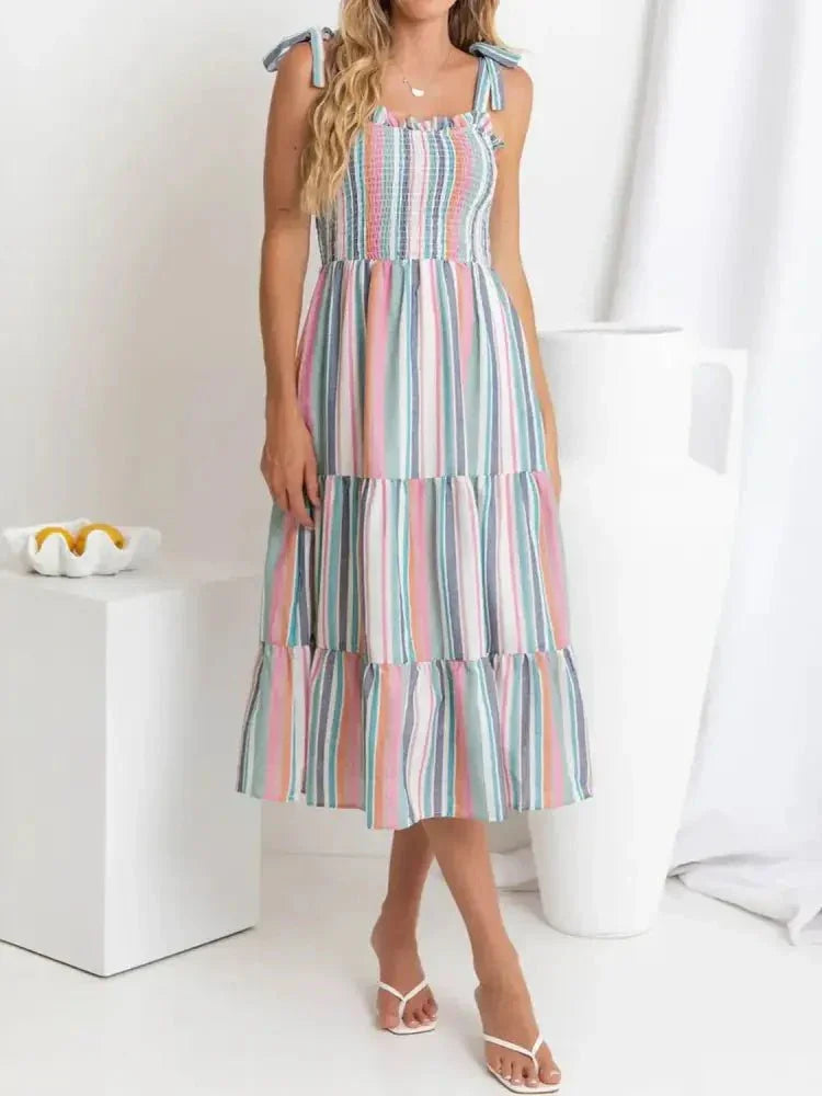 Contrast Striped Square Neck Cami Dress - Update AvenueEffortless Elegance: DressesTrendsi100100792981122100100792981122f6a3baab - df2d - 49cc - 9485 - bae11d1d3b9f - Max - OriginStripe