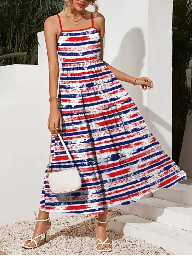 Contrast Striped Square Neck Midi Cami Dress - Update AvenueEffortless Elegance: DressesTrendsi100100445961187100100445961187aede76e8 - ae67 - 4f43 - a564 - e0ca55cec5da - Max - OriginScarlet