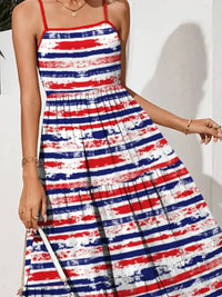 Contrast Striped Square Neck Midi Cami Dress - Update AvenueEffortless Elegance: DressesTrendsi10010044596118710010044596118704ed1998 - 23ea - 48e0 - 8f23 - 499c1c34e968 - Max - OriginScarlet