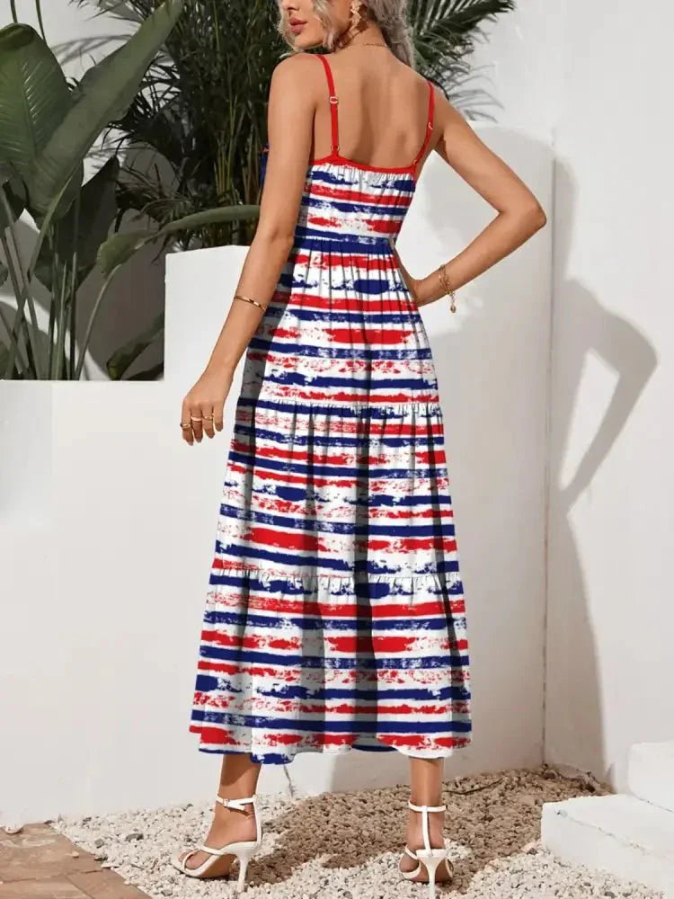 Contrast Striped Square Neck Midi Cami Dress - Update AvenueEffortless Elegance: DressesTrendsi100100445961187100100445961187fc79ba97 - 44fd - 4fa4 - 8ed9 - 26f1c5e825c3 - Max - OriginScarlet
