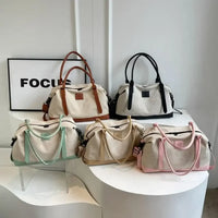 Contrast Travel Bag