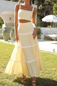 Contrast Trim Cami and Maxi Skirt Set - Update AvenueVacation StyleTrendsi1001006210311931001006210311934cedd0bb - e232 - 478f - 82d2 - 6de05e6e5a76 - MaxPastel Yellow
