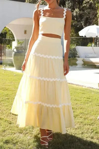 Contrast Trim Cami and Maxi Skirt Set - Update AvenueVacation StyleTrendsi100100621031193100100621031193b4033e12 - 95e6 - 4829 - b79b - c6504ff3e0f9 - MaxPastel Yellow