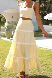 Contrast Trim Cami and Maxi Skirt Set - Update AvenueVacation StyleTrendsi10010062103119310010062103119381f0d88d - 8c71 - 4ebb - b32e - 960fad9421ac - MaxPastel Yellow