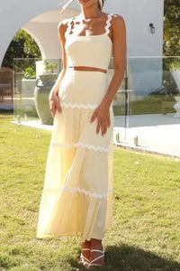 Contrast Trim Cami and Maxi Skirt Set - Update AvenueVacation StyleTrendsi100100621031193100100621031193aad5588a - 7665 - 4bac - a281 - 6724c628ed60 - MaxPastel Yellow