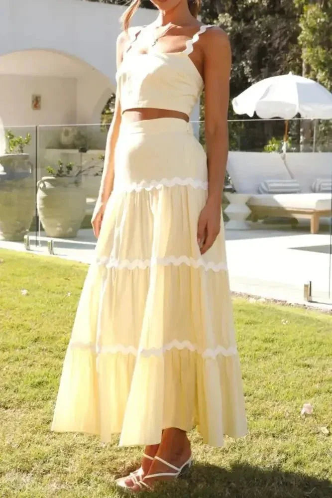 Contrast Trim Cami and Maxi Skirt Set - Update AvenueVacation StyleTrendsi100100621031193100100621031193b6e1cf32 - c2f0 - 41c3 - 866a - 1eb77e404262 - MaxPastel Yellow