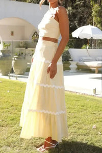 Contrast Trim Cami and Maxi Skirt Set - Update AvenueVacation StyleTrendsi100100621031193100100621031193c2fef2fd - 1b94 - 4864 - ba29 - 8f03b9832dec - MaxPastel Yellow