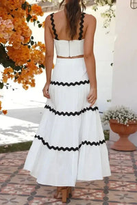 Contrast Trim Cami and Skirt Set - Update AvenueVacation StyleTrendsi100100409481038100100409481038ad08d66b - 1f0a - 4e5e - a0f8 - 3d1497bda10c - MaxWhite