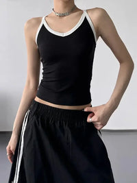 Contrast Trim Cami Top - Update AvenueTrendsi1001002315783301001002315783303093f7c3ae0d4c839a249f8590d17946 - Max - OriginBlack