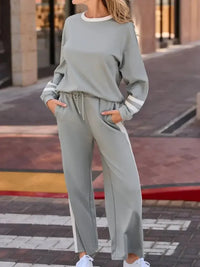 Contrast Trim Round Neck Top and Pants Set - Update AvenueDaily EssentialsTrendsi100100355238405100100355238405ed4e746d - 9a6b - 4766 - a18d - ca23f725d19e - Max - OriginGray