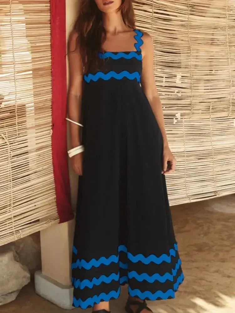 Contrast Trim Square Neck Maxi Cami Dress - Update AvenueBoho VibesTrendsi100100670513683100100670513683c2f47314 - d3d8 - 448c - 8576 - a7c5612e2d32 - Max - OriginBlack/Blue