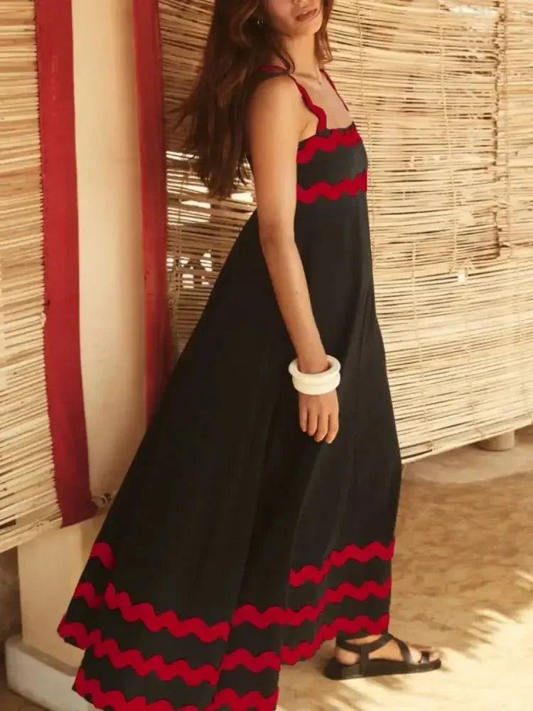 Contrast Trim Square Neck Maxi Cami Dress - Update AvenueBoho VibesTrendsi100100670514195100100670514195e7653fde - 2e37 - 4a5f - adde - 11cae46e5bfb - Max - OriginBlack/Red